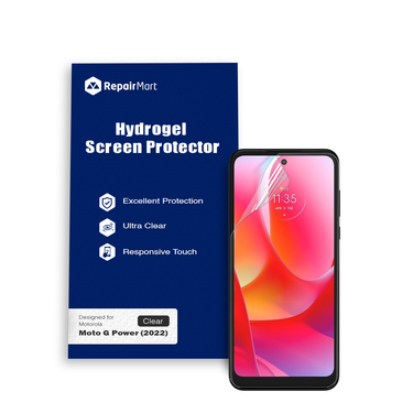 Motorola Moto G Power (2022) Compatible Premium Hydrogel Screen Protector With Full Coverage Ultra HD